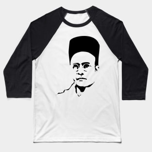 portrait of Vinayak Damodar Savarkar Baseball T-Shirt